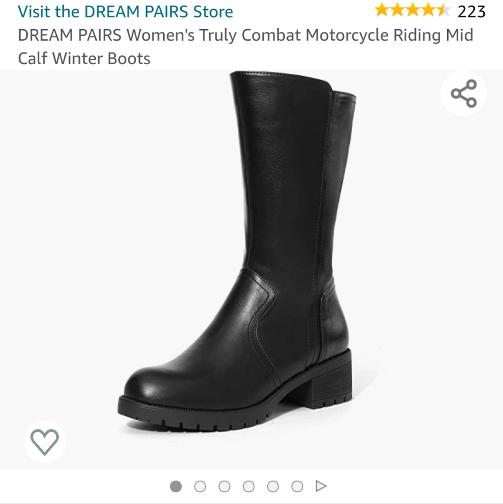 Black boots